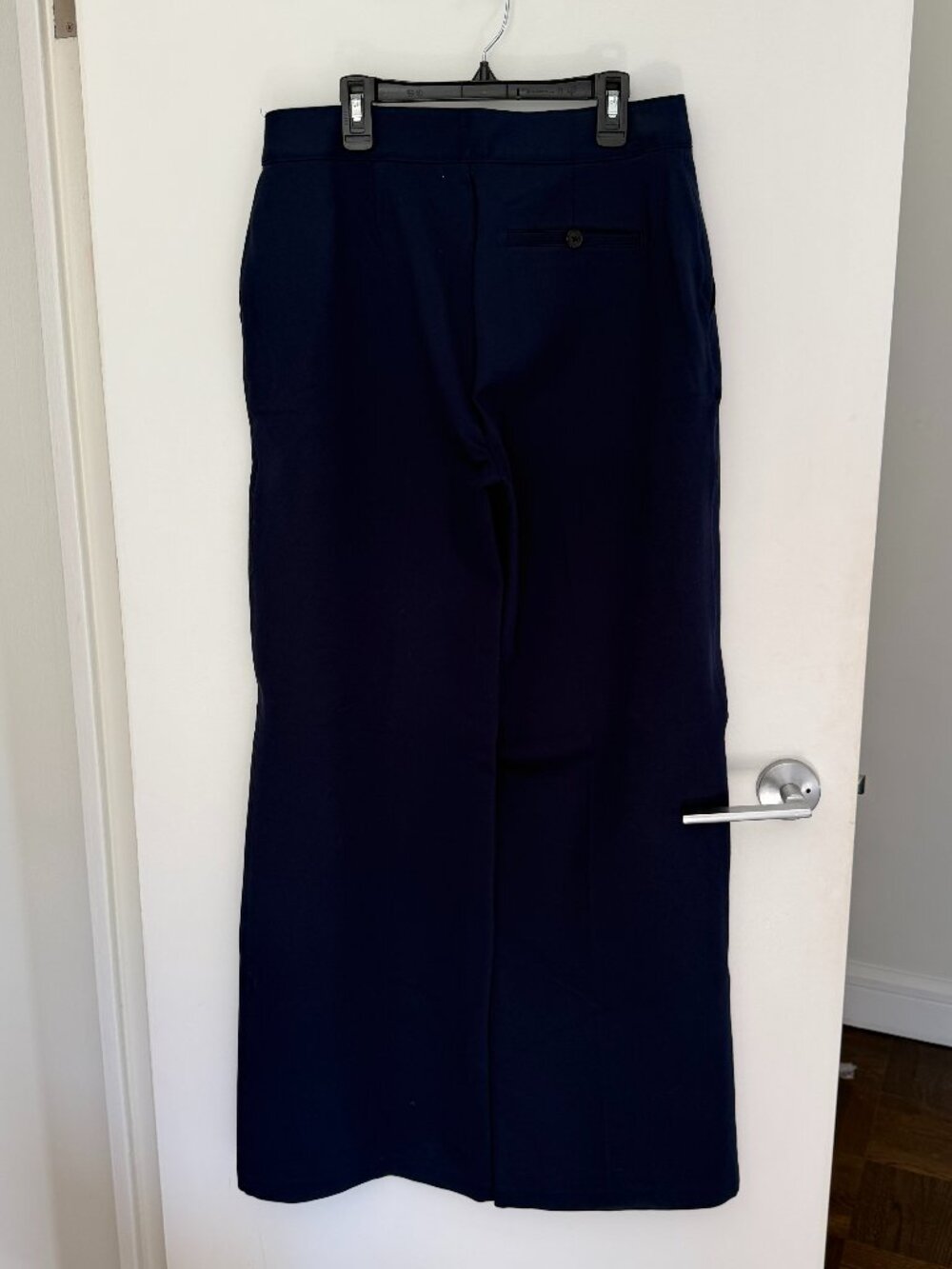 SPANX SPANXsupersmooth® PerfectFit Ponte Wide Leg Pant Size M Navy - Picture 3 of 3